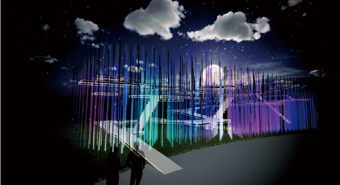 光織影舞 展區 宇宙之巔